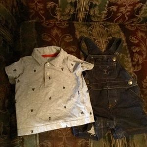 🎉Carter’s Overall Boy set🎉